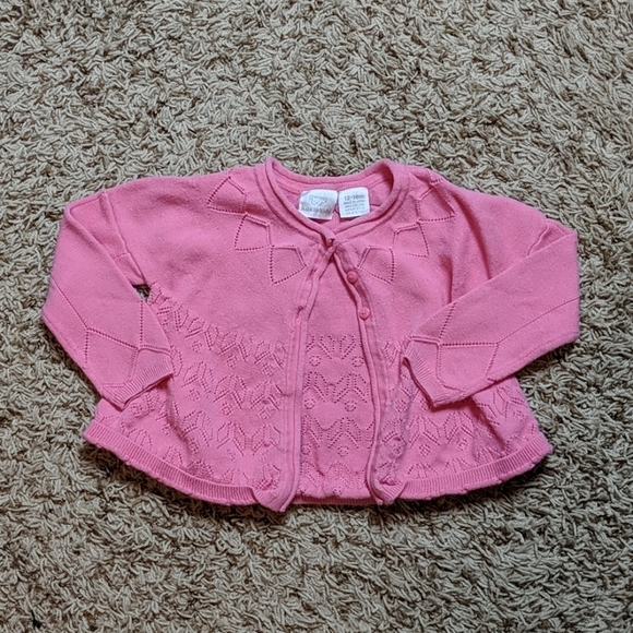 Koala Kids Pink Cardigan SZ 18 Months - Picture 5 of 10